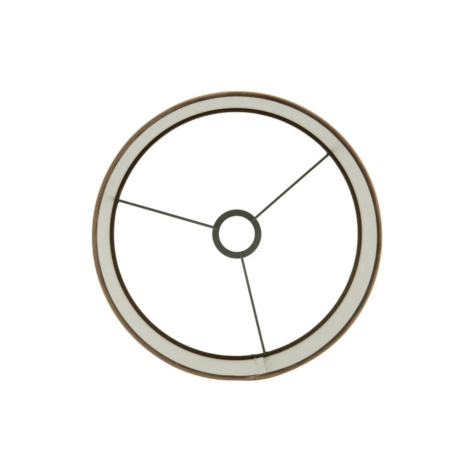 Cilinder Lampenkap Velours - Bruin - Ø40x30cm - Afbeelding 3