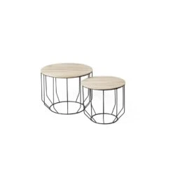 Lifa Living Ulrik Bijzettafel Set Van 2