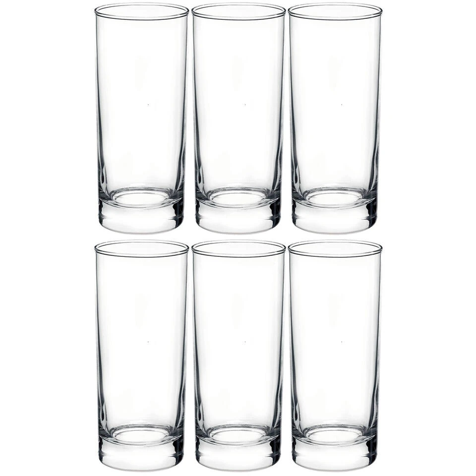 Bormioli Rocco Longdrinkglazen - 6 Stuks - Glas - 280 Ml