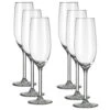 Royal Leerdam Champagneglazen Esprit - 6 Stuks - Glas - 210 Ml