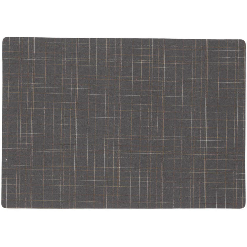 Wicotex Placemat Liso - Grijs - Antislip - 43 X 30 Cm