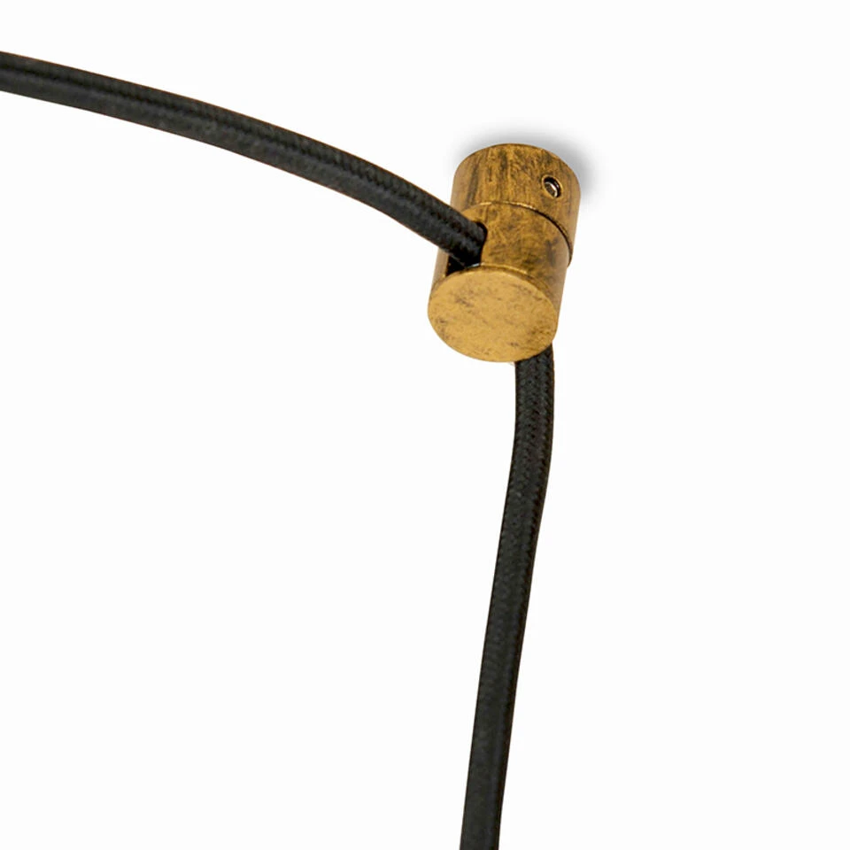 QAZQA Vintage Hanglamp 2-lichts Goud - Botanica - Afbeelding 4