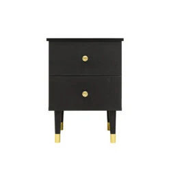 Bopita Cloë Nachtkastje - Mat Zwart