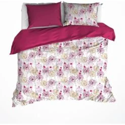 De Witte Lietaer Dekbedovertrek Katoen Satijn, Grace - 240 X 220 + 2x 60 X 70 Cm