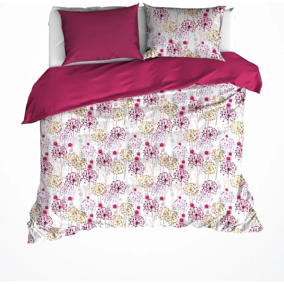 De Witte Lietaer Dekbedovertrek Katoen Satijn, Grace - 240 X 220 + 2x 60 X 70 Cm