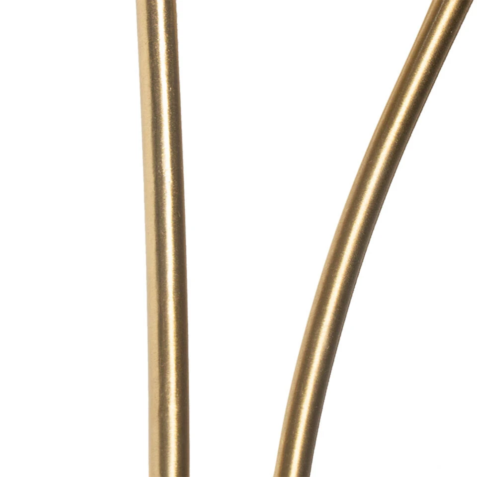 QAZQA Moderne Wandlamp Goud 2-lichts Met Smoke Glas - Athens - Afbeelding 2