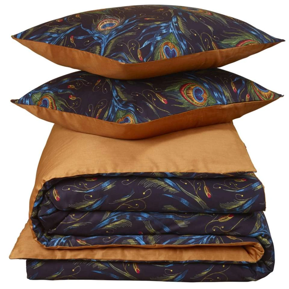 De Witte Lietaer Dekbedovertrek Peafowl - 260 X 240 Cm - Katoen Satijn - Afbeelding 2