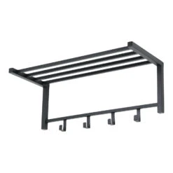 LOFT42 Bergamo Kapstok - Zwart β Metaal β 4 Haken