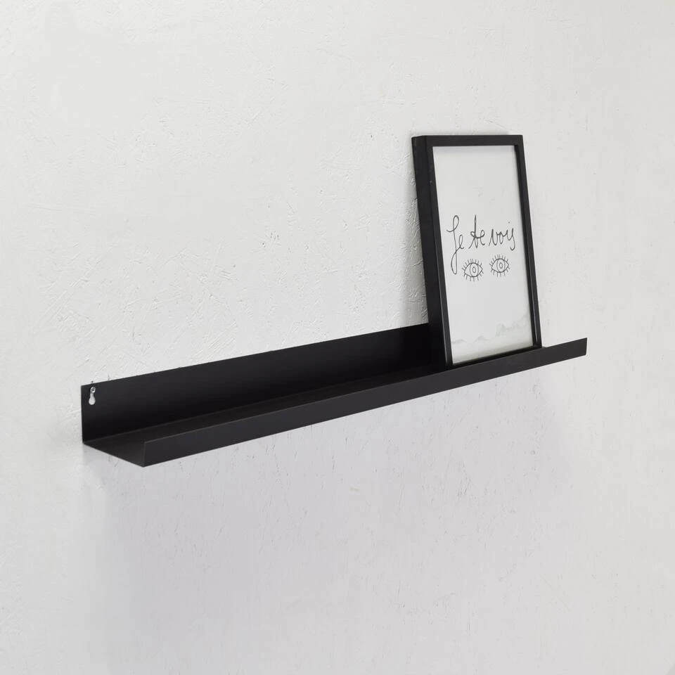 LOFT42 Picca Fotoplank - Metaal - Mat Zwart - 6x80x11 - Afbeelding 2