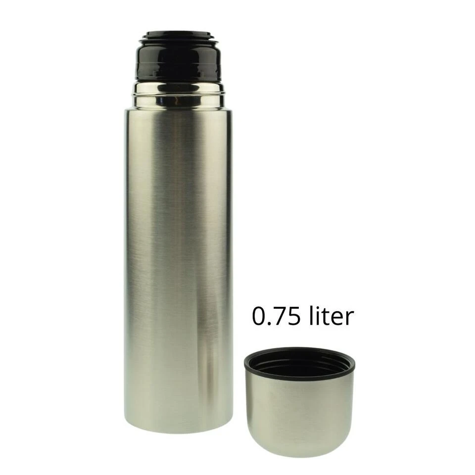 Excellent Houseware RVS Thermoskan 0,75L - Afbeelding 2