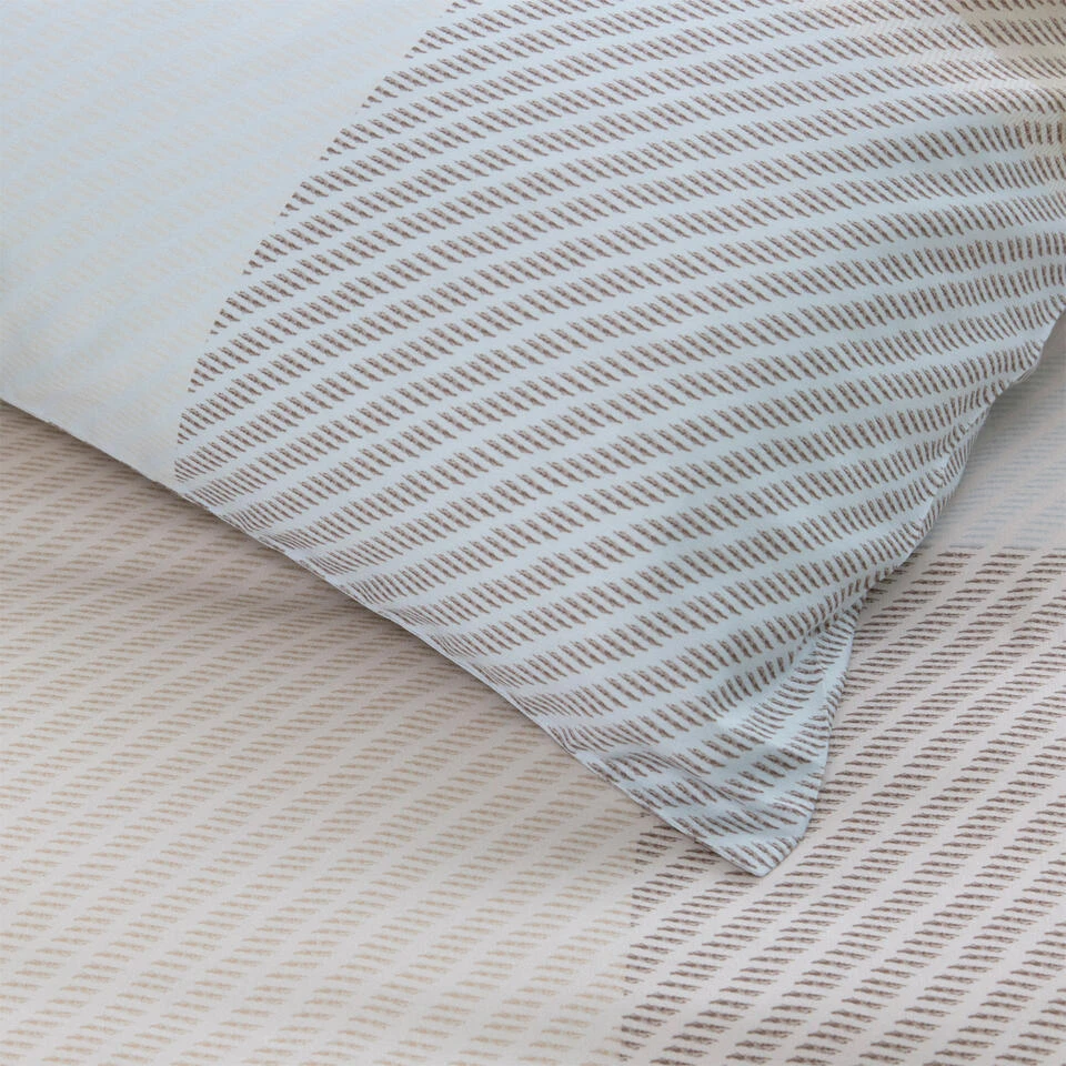 Damai Dekbedovertrek Moore - Satijn - 260x200/220 Cm - Butter Cream - Afbeelding 3