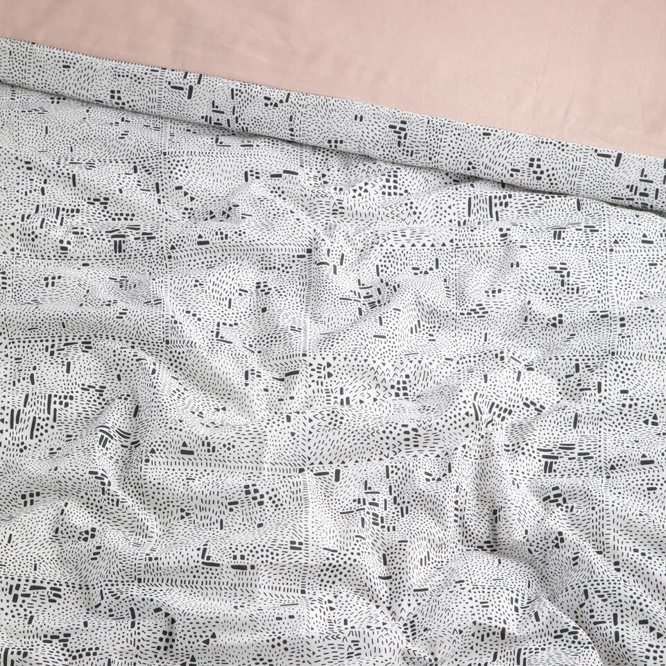 Damai Dekbedovertrek Swift - Biologisch Katoen - 200x200/220 Cm - Cream - Afbeelding 3