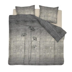 Damai Dekbedovertrek Warda - Katoen - 200x200/220 Cm - Anthracite