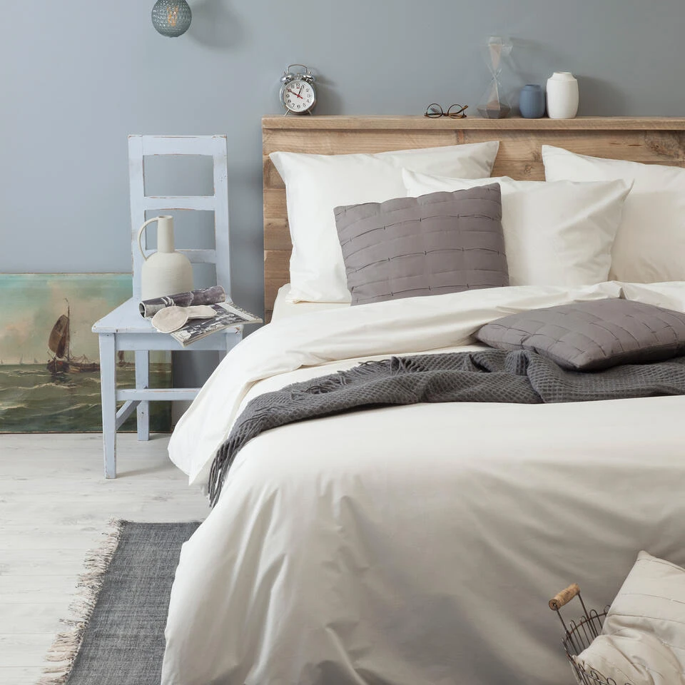 Cinderella Dekbedovertrek Friday - Polykatoen - 200x200/220 Cm - Ivory - Afbeelding 2