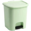 PlasticForte Pedaalemmer - Mintgroen - 7 L - 24 X 22 X 25.5 Cm