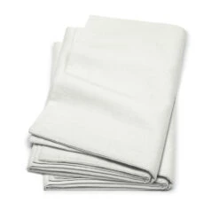 Cinderella Flanellen Kussenslopen Ivory (2 Stuks)-80 X 80 Cm