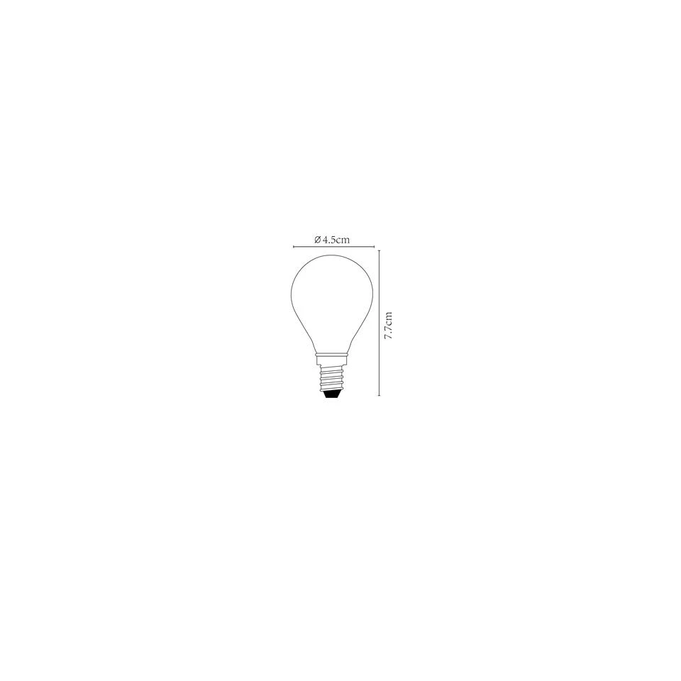 Lucide P45 Filament Lamp - Mat - Afbeelding 4