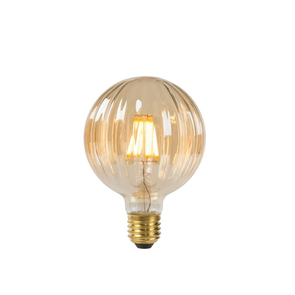 Lucide STRIPED Filament Lamp - Amber