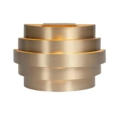 Highlight Wandlamp Scudo - 1 Lichts - 12.5 X10.5 Cm - Brons