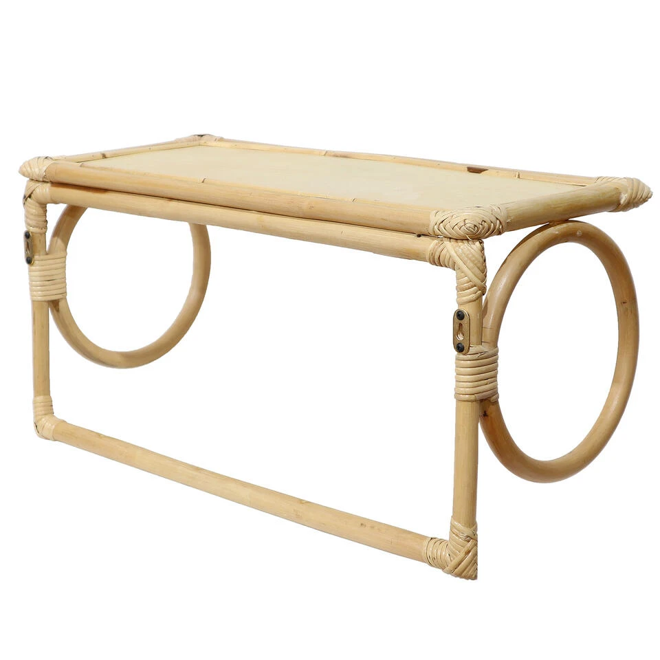 Giga Meubel Wandplank Naturel - Rotan - 60x25x30cm - Malu - Afbeelding 4