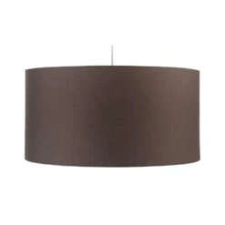 Beliani Hanglamp ELBE - Bruin Polyester