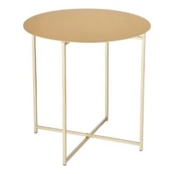 Mica Decorations Mikki Bijzettafel - H45 X Ø45 Cm - Goud