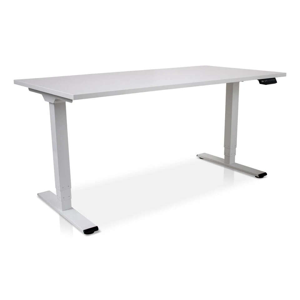 MRC COMFORT Elektrisch ARBO Zit-sta Bureau - 180x80cm - Wit - Wit