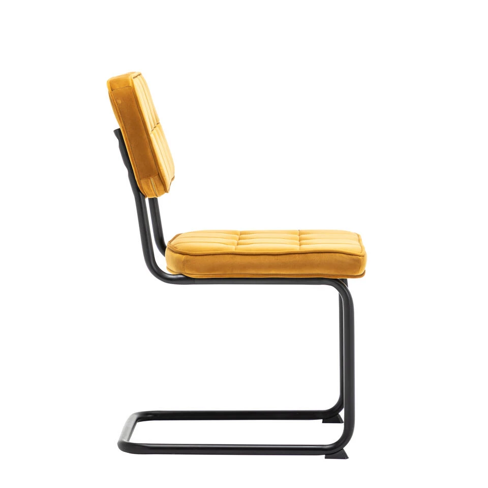 Furnihaus Eetkamerstoel Flexa Geel - Afbeelding 4