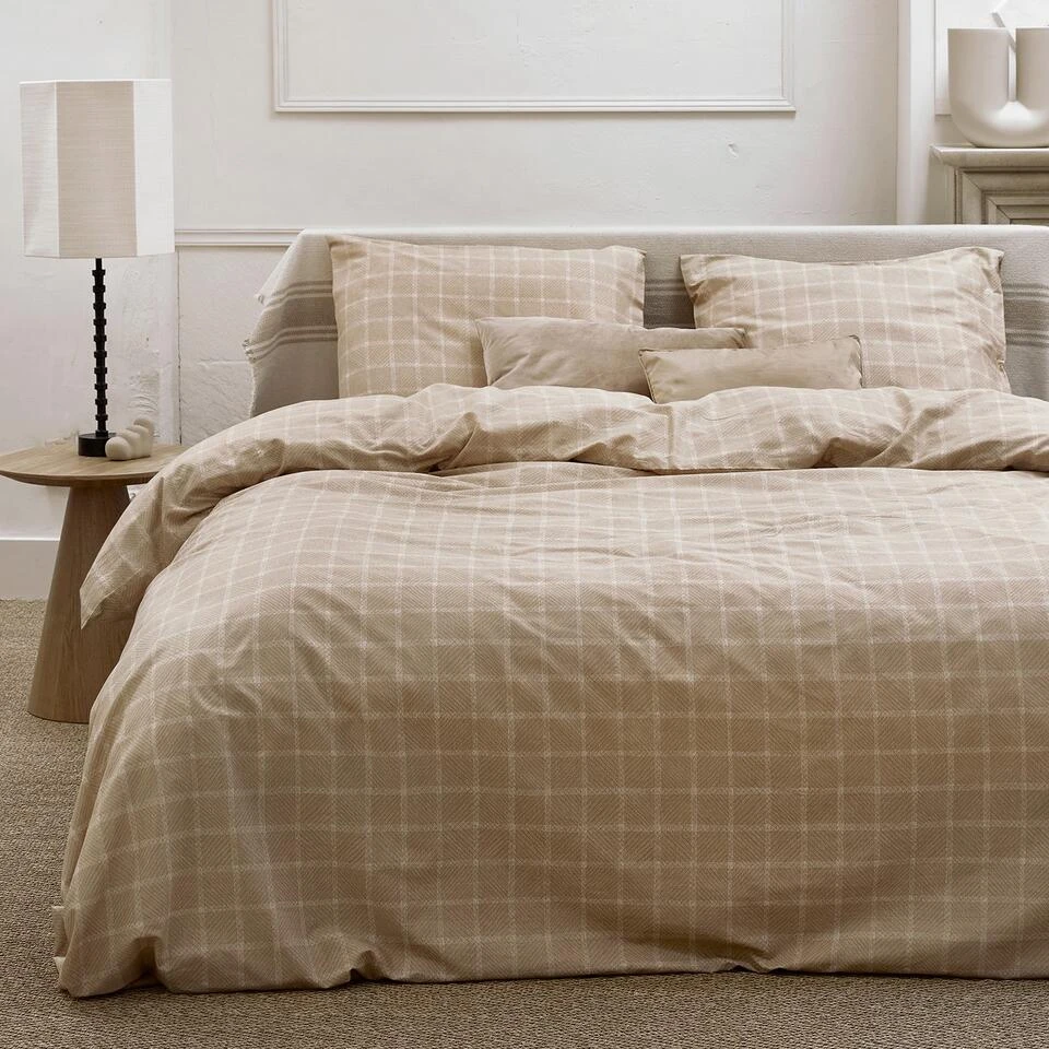 Cinderella Brecht - Dekbedovertrek - Katoen - 260x200/220 Cm - Natural - Afbeelding 2