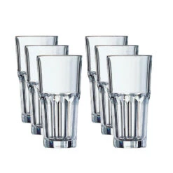 Arcoroc Longdrinkglazen Granity - 6 Stuks - Glas - 310 Ml