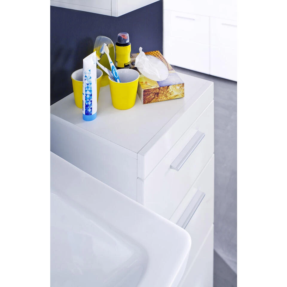 Hioshop Badkamerkast AmandaMando Mdf - Wit - Afbeelding 4