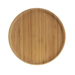 Secret De Gourmet Serveerplank - Bamboe - D19,5 Cm