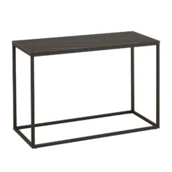 Sidetable Fien Marmer Zwart 40x100 Cm - 40x100x70 Cm - Stoneware - Zwart