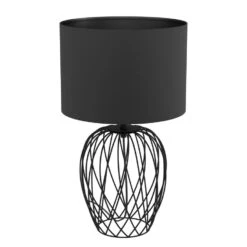 EGLO Nimlet Tafellamp - E27 - 51,5 Cm - Zwart