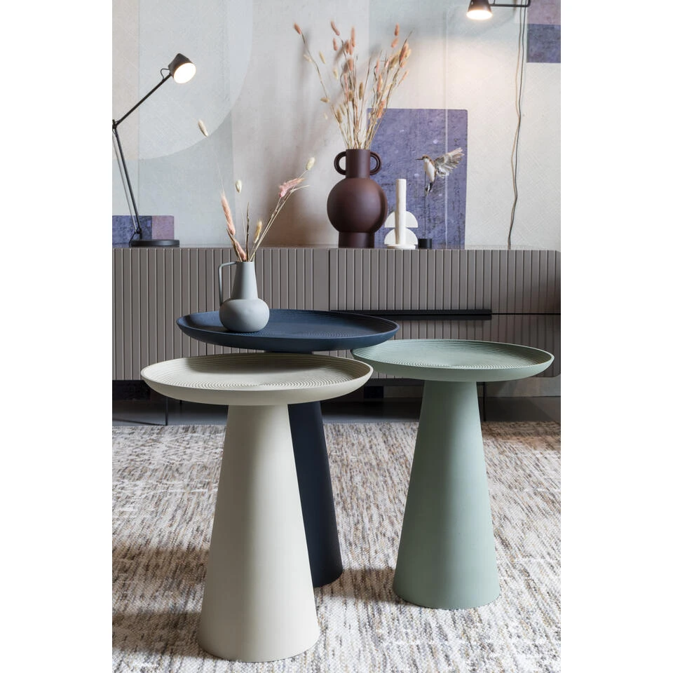 Parya Home - Ringar Bijzettafel - Salontafel - Blauw - Afbeelding 4