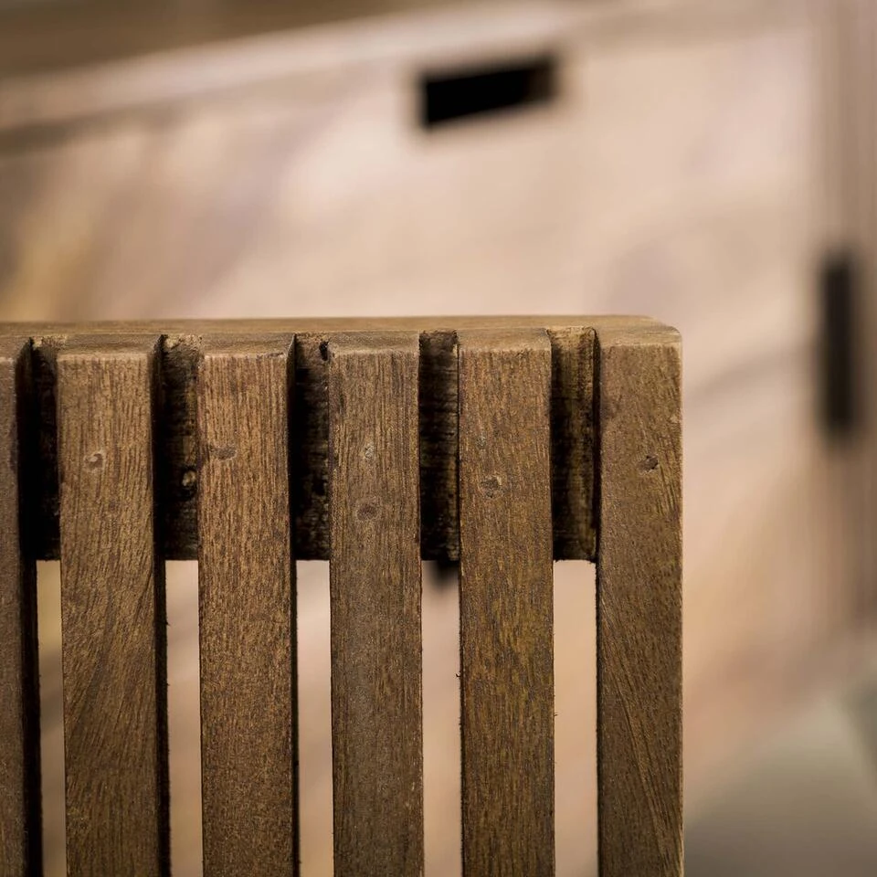 Giga Meubel Tv-Meubel Mangohout - 35x135x55cm - 2 Lades & Deuren - Afbeelding 4