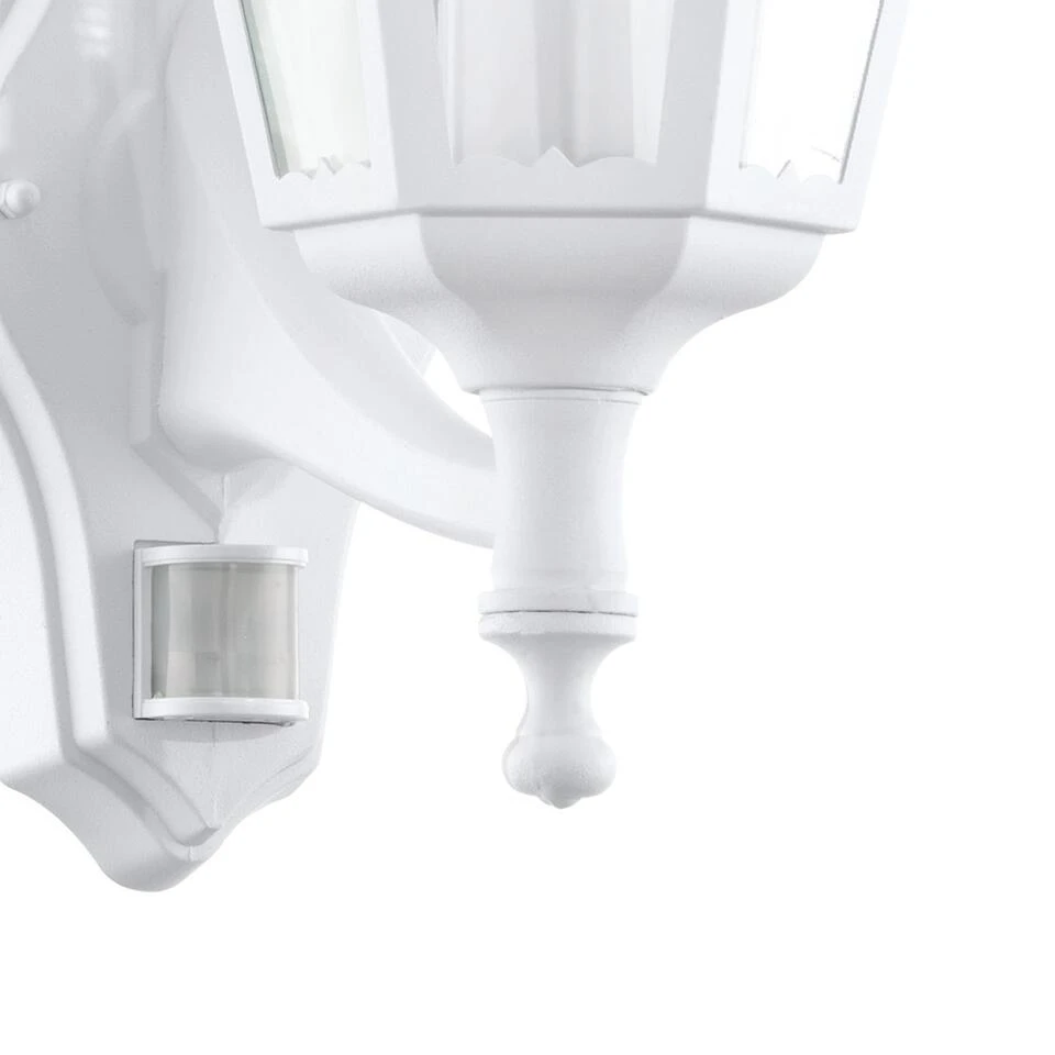 EGLO Navedo - Buitenverlichting - Wandlamp - 1 Lichts - Wit - Helder - Afbeelding 3