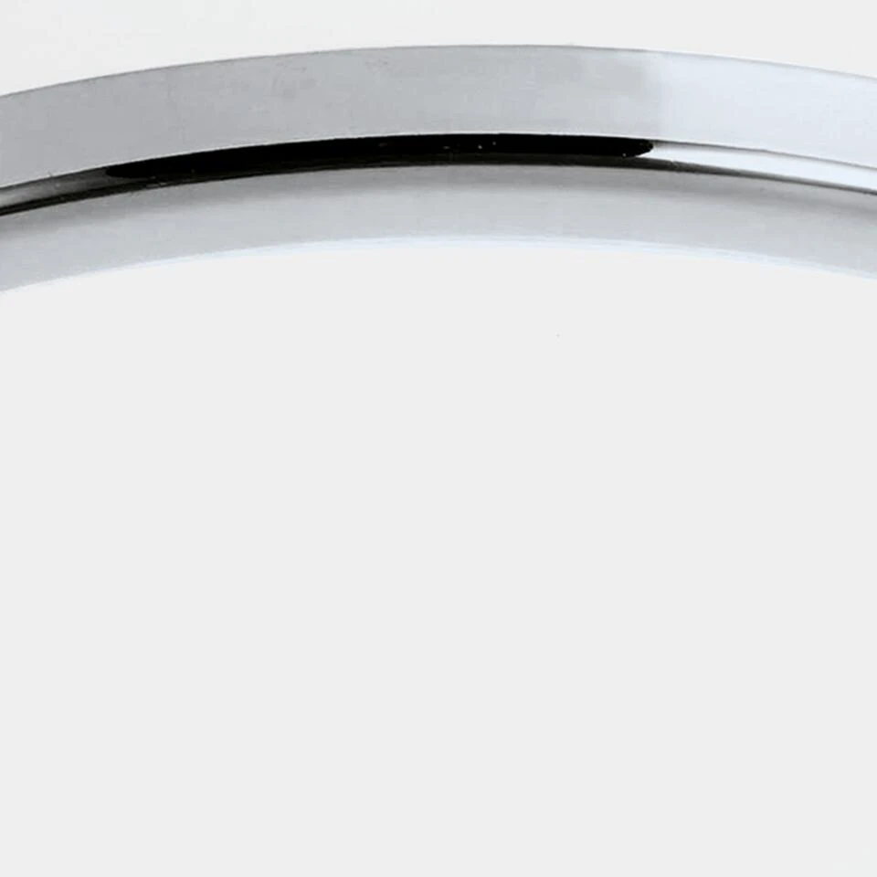 EGLO Batholino Led Palermo - Wand/Plafondlamp - Ø225mm. - Chroom - Wit - Afbeelding 3