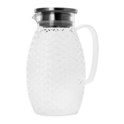 Krumble Karaf Schubbenpatroon Met Filter, Handvat En Aluminium Deksel - 1,5 L