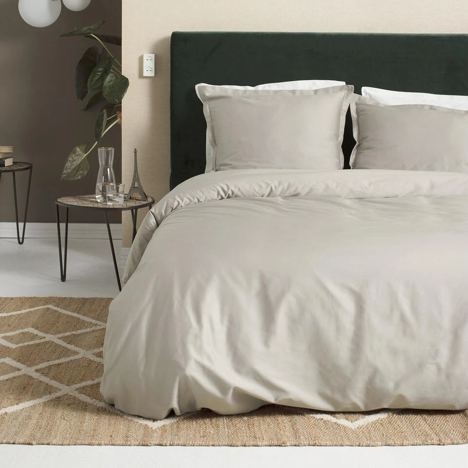 Cinderella Sundays - Dekbedovertrek - Satijn - 200x200/220 Cm - Light Sand - Afbeelding 2