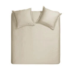 Cinderella Sundays - Dekbedovertrek - Satijn - 200x200/220 Cm - Light Sand