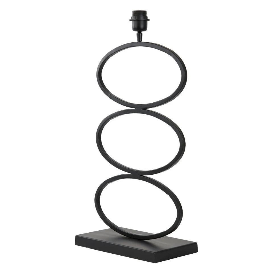 Lampvoet Stelius - Zwart - 33x17x59 Cm - Afbeelding 2