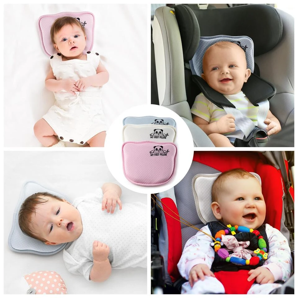 Vitapur - My First Panda Pillow 26x23cm - Roze - Afbeelding 3