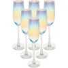 Secret De Gourmet Champagneglazen-flutes - 6 St - Parelmoet - 210 Ml