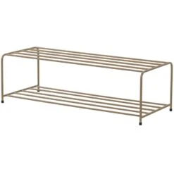 WOOOD Josse Schoenenrek - Metaal - Militair Bruin - 25x80x33