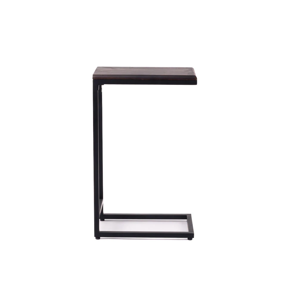 Rootsmann Laptoptafel Industrieel - Zwart Metaal & Hout - Hout - Afbeelding 4