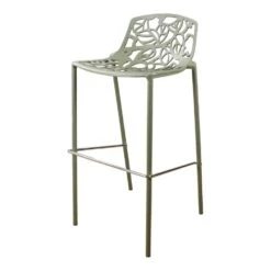 DS4U® Cast Magnolia Barkruk - Aluminium - Groen