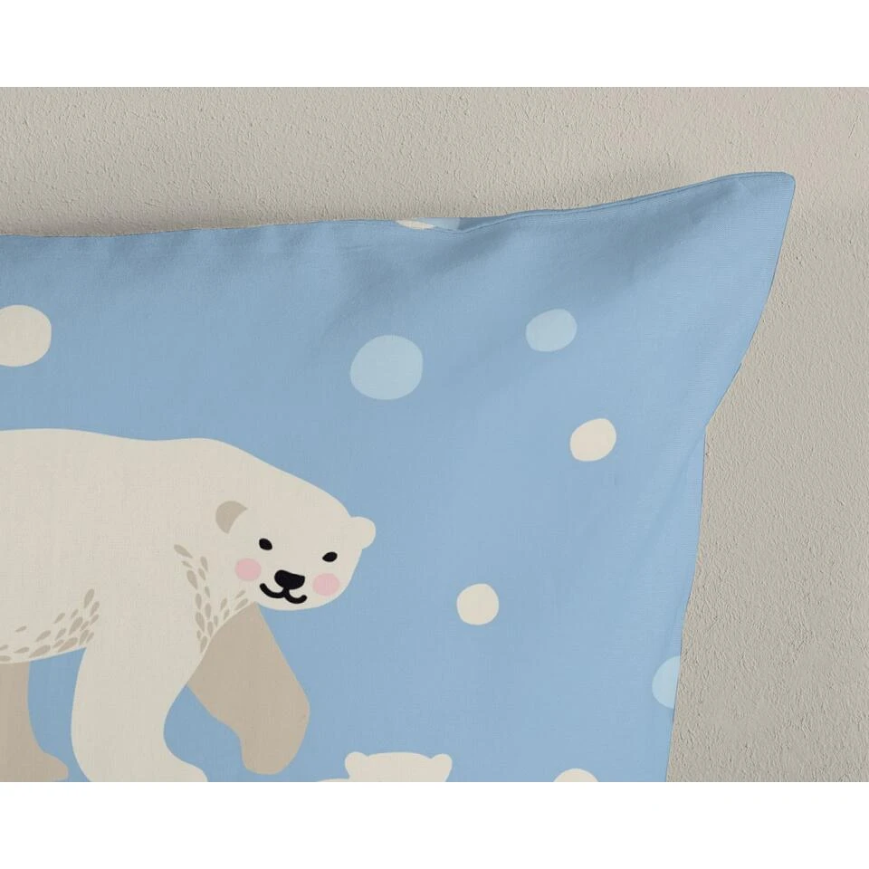Good Morning Dekbedovertrek "Polar Bear" - Blauw - (140x220 Cm) - Afbeelding 3