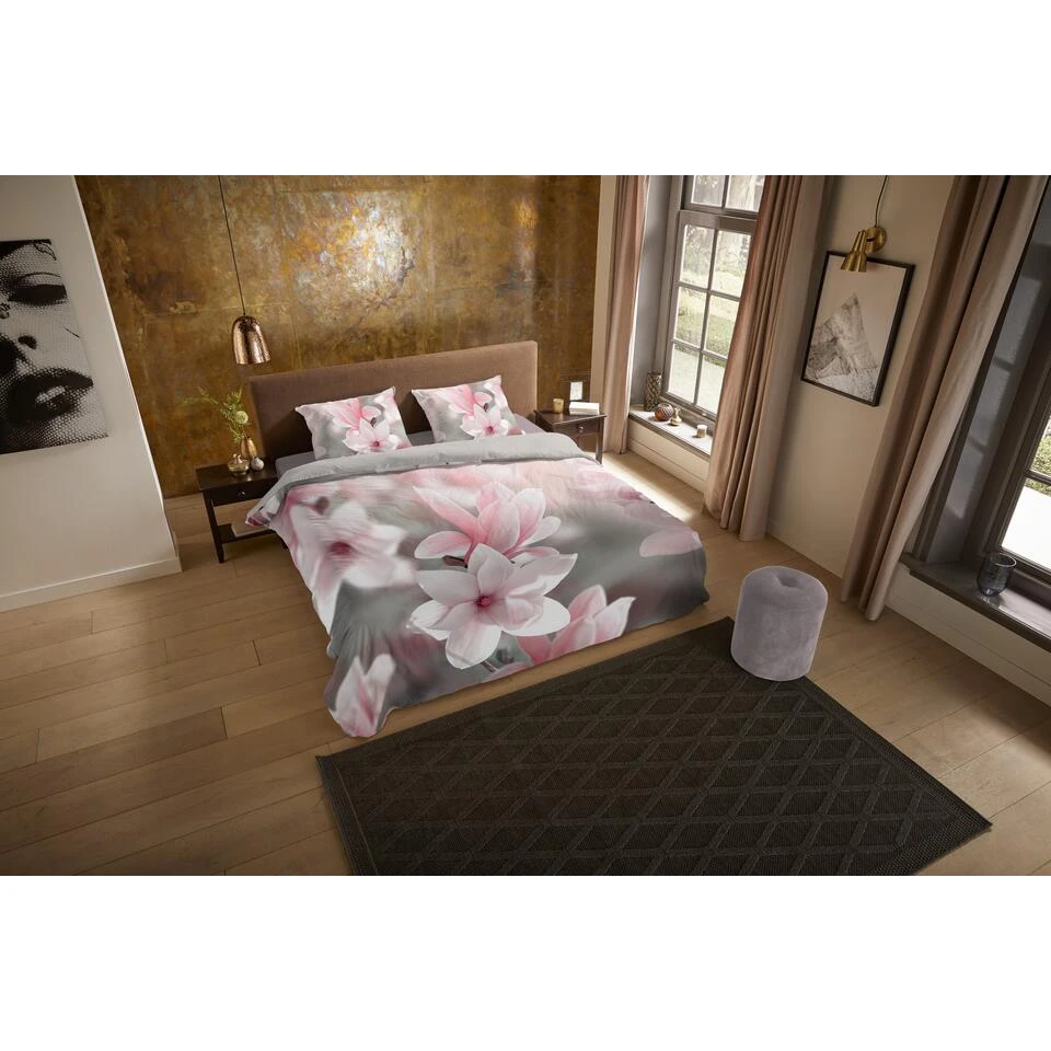 Pure Dekbedovertrek "Magna" - Roze - (140x220 Cm) - Afbeelding 2