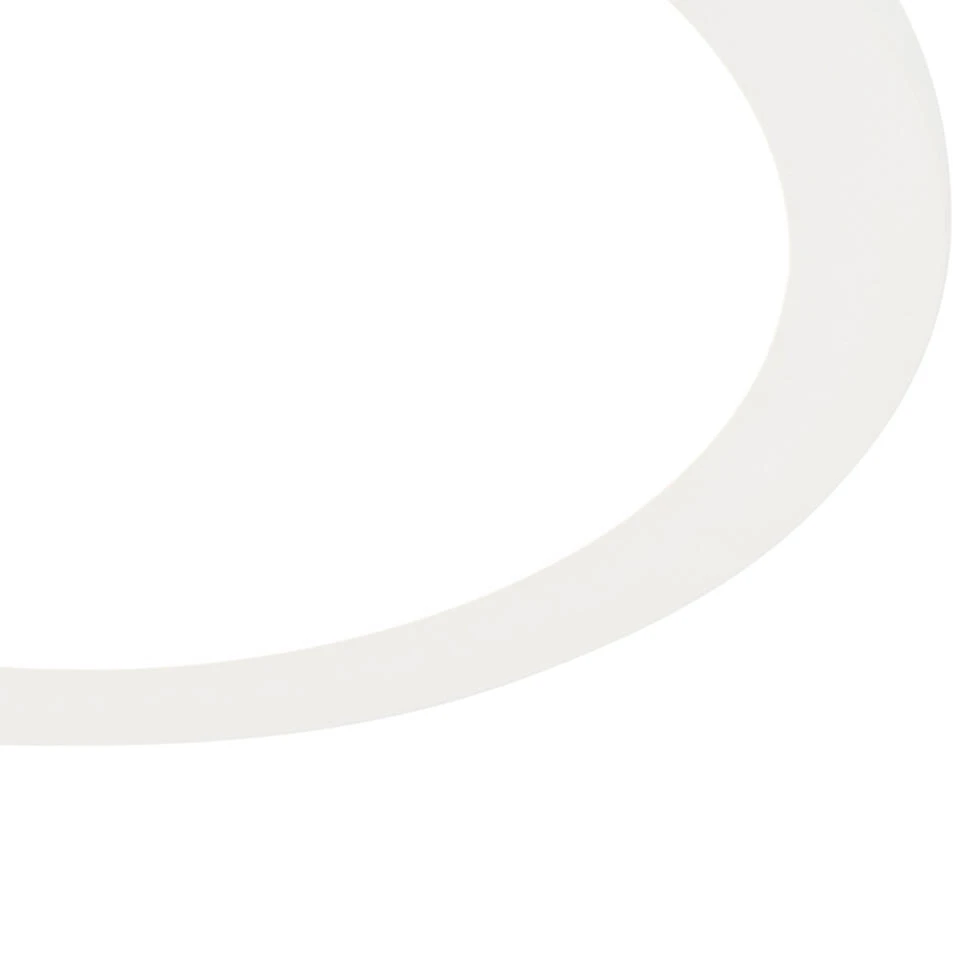 QAZQA Plafonnière Wit 30 Cm Incl. LED 3-staps Dimbaar IP44 - Steve - Afbeelding 2